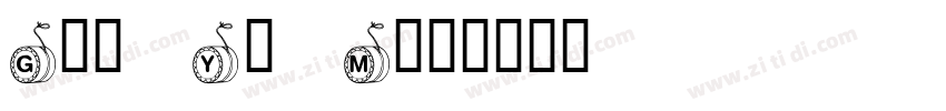 Gen Yo Min字体转换